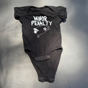Violent Gentlemen Minor Penalty Baby Onesie One Piece Bodysuit 6 Months